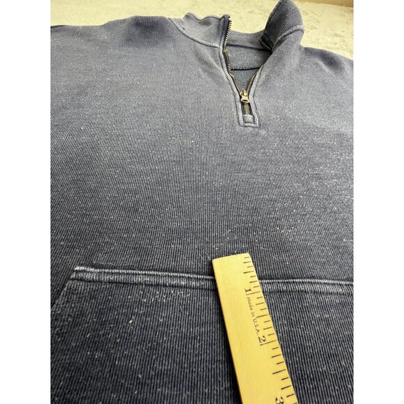 Aerie Womens Large Half-Zip Pullover Lightweight Sweatshirt Kangaroo Pocket - Picture 7 of 10